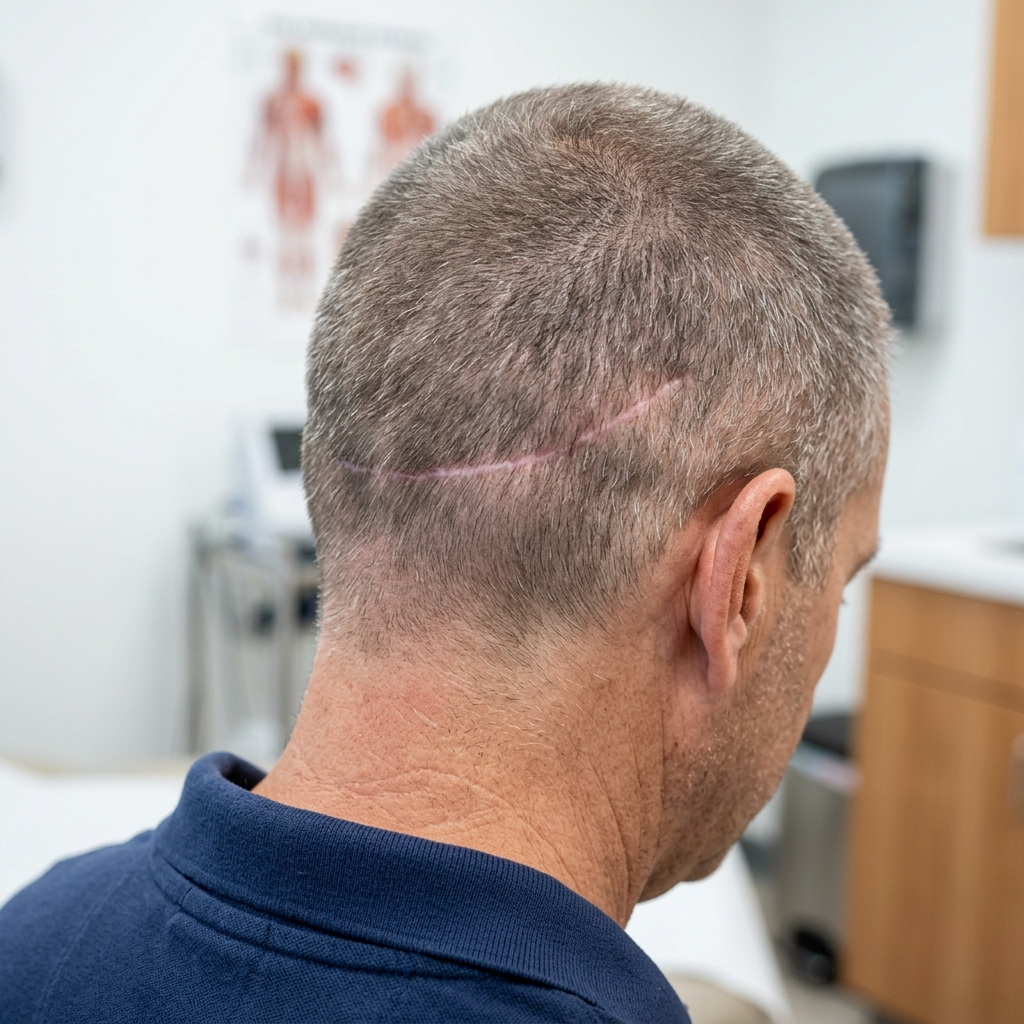 Scalp Scar Camouflage and Coverage with SMP